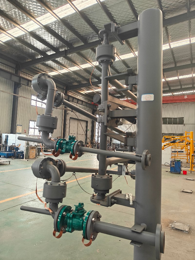 液氯、氫氟酸、無(wú)水氫氟酸等帶泄漏預(yù)警鶴管